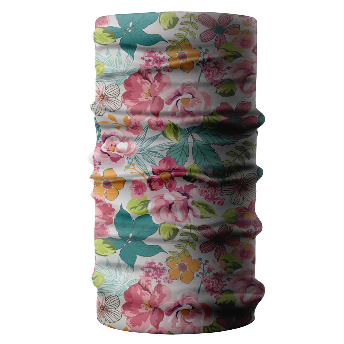 Rustic floral pattern bandana, buff- liratech.eu