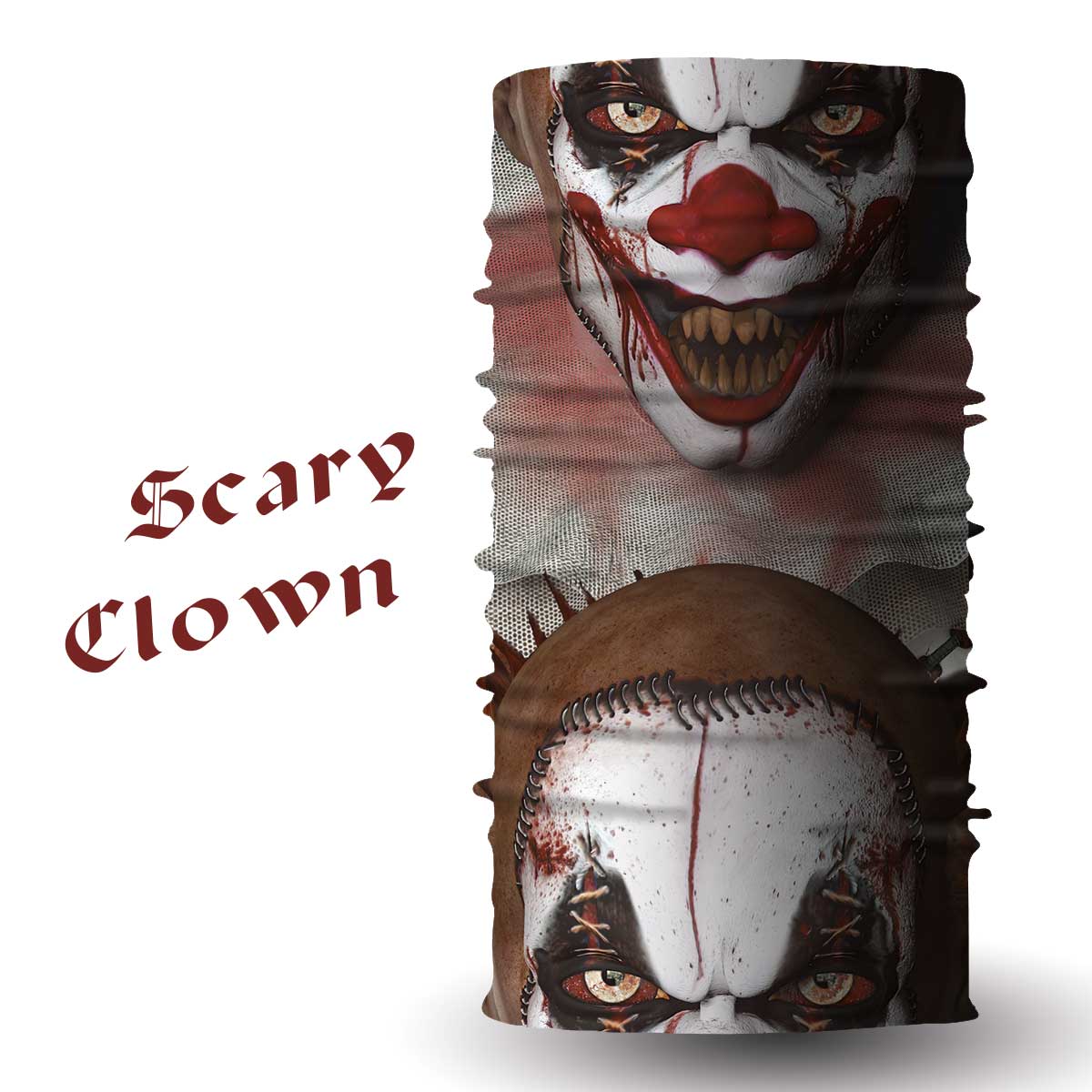 scary clown pattern bandana movie- liratech.eu